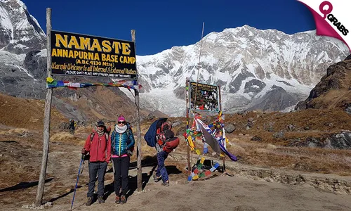 13 Days Annapurna Base Camp Trek through Nepal INCLUDING Sightseeing, Meals and more!